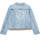 Clothing Girl Denim jackets Ikks XS40152-84-C Blue
