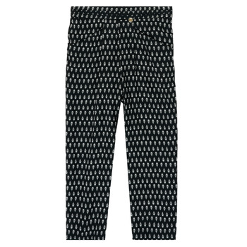 Clothing Girl Wide leg / Harem trousers Ikks XS22002-02-J Black