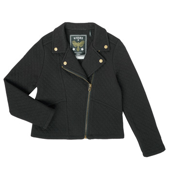 Clothing Girl Jackets / Cardigans Ikks XS17012-02-J Black