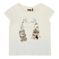 Clothing Girl short-sleeved t-shirts Ikks XS10002-11-C White