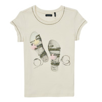 Clothing Girl short-sleeved t-shirts Ikks XS10132-11-C White