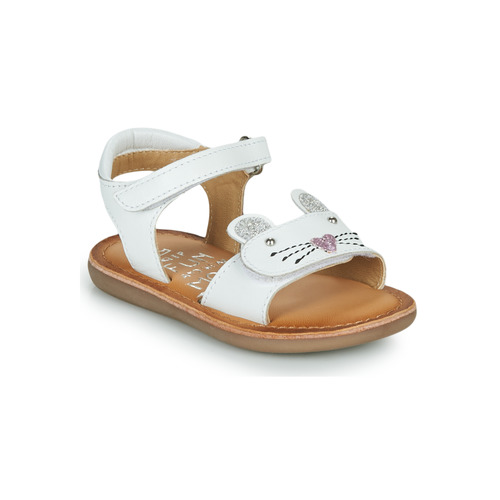 Shoes Girl Sandals Mod'8 CLOONIE White