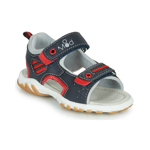 Shoes Boy Sandals Mod'8 TOPPY Marine / Red
