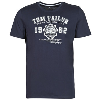 material Men short-sleeved t-shirts Tom Tailor 1008637-10690 Marine