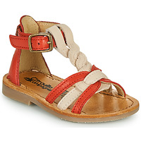 Shoes Girl Sandals Citrouille et Compagnie GITANOLO Coral / Pink