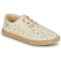 Shoes Girl Low top trainers Citrouille et Compagnie OWAZA Gold