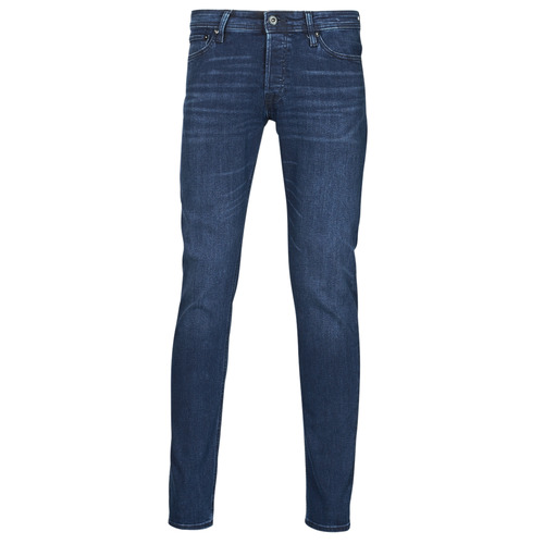 Clothing Men slim jeans Jack & Jones JJIGLENN Blue / Dark