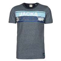 material Men short-sleeved t-shirts Jack & Jones JCONICCO Marine