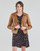 Clothing Women Leather jackets / Imitation le Only ONLGEMMA Cognac