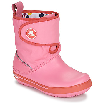 Shoes Children Snow boots Crocs CROCBAND ll.5 GUST BOOT KIDS PLEM PPY Pink