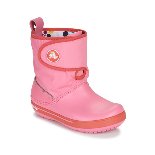Shoes Children Snow boots Crocs CROCBAND ll.5 GUST BOOT KIDS PLEM PPY Pink