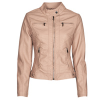 material Women Leather jackets / Imitation le Moony Mood PUIR Pink