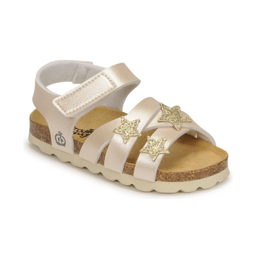 Shoes Girl Sandals Citrouille et Compagnie OKILIA Gold