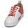 Shoes Women Low top trainers JB Martin GELATO White / Coral