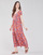 Clothing Women Long Dresses Betty London ODE Red / Multicolour