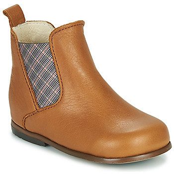 Shoes Girl Mid boots Little Mary ARON Brown