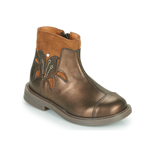 Shoes Girl Mid boots Little Mary ELIANE Gold