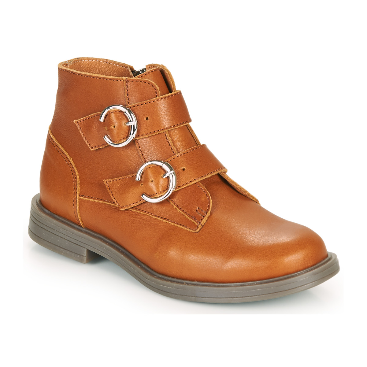 Shoes Girl Mid boots Little Mary EMILIENNE Brown