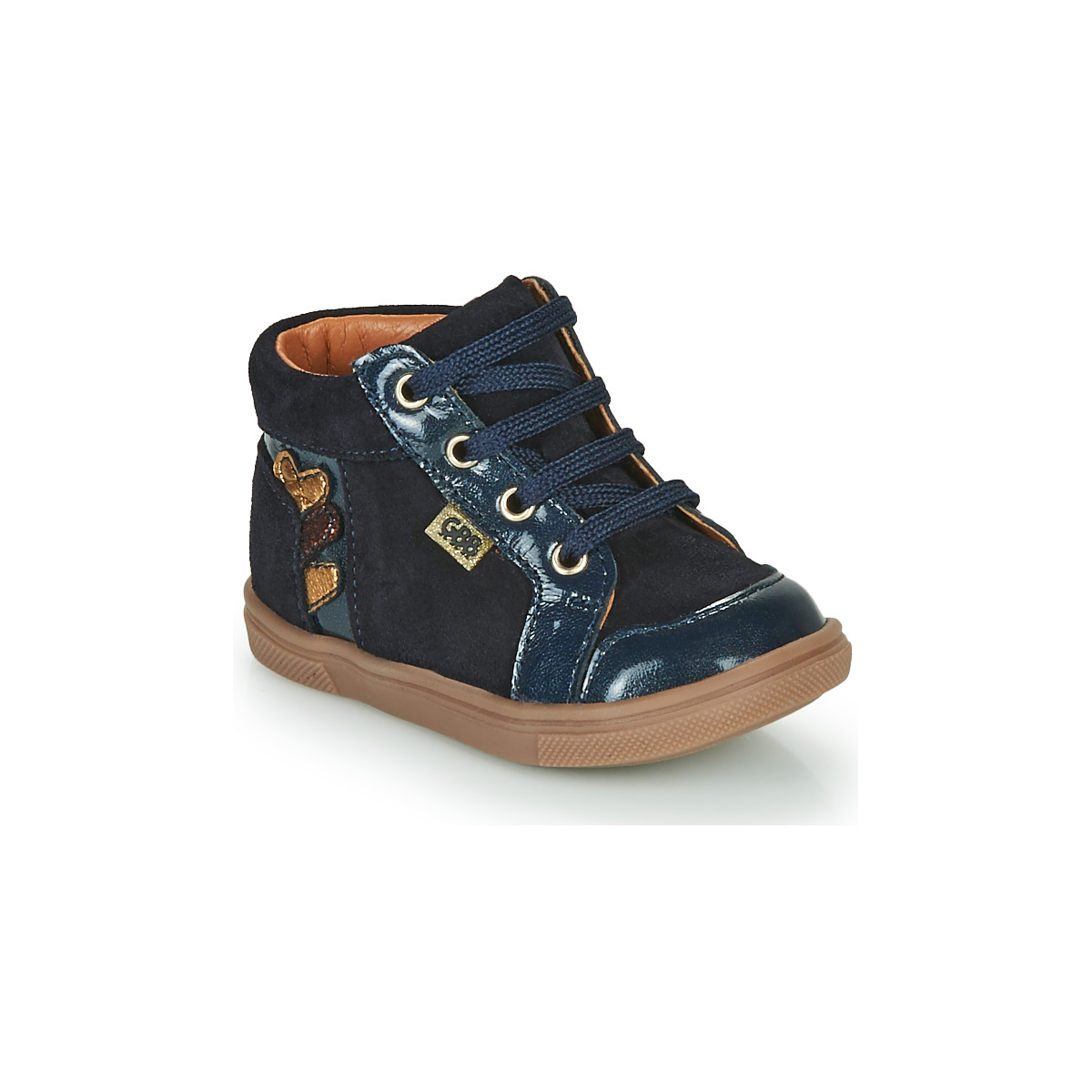 Shoes Girl High top trainers GBB TERRA Blue