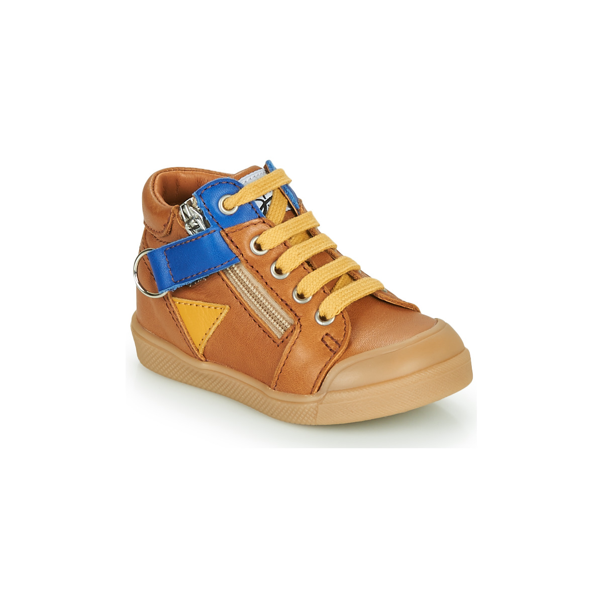 Shoes Boy High top trainers GBB TIMOTHE Brown