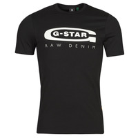 material Men short-sleeved t-shirts G-Star Raw GRAPHIC 4 SLIM Black