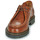 Shoes Men Derby shoes Pellet Macho Veal / Pull / Cup / Brandy