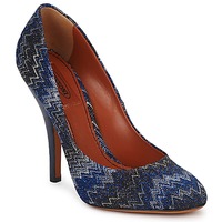 Shoes Women Court shoes Missoni VM005 Blue