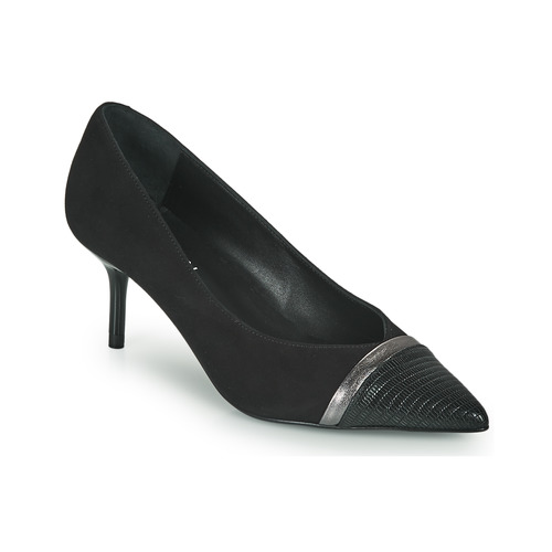 Shoes Women Court shoes JB Martin TROUBLANTE Goat / Velvet / Black