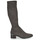 Shoes Women Boots JB Martin JOLIE Canvas / Suede / Stretch / Grey