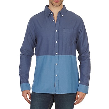 material Men long-sleeved shirts Element BRENTWOOD Blue