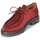 Shoes Men Derby shoes Pellet Macho Velvet / Red
