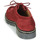 Shoes Men Derby shoes Pellet Macho Velvet / Red