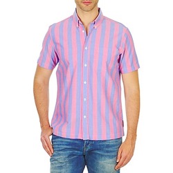 material Men short-sleeved shirts Ben Sherman BEMA00487S Pink / Blue
