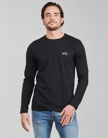Clothing Men Long sleeved shirts BOSS TOGN CURVED Black