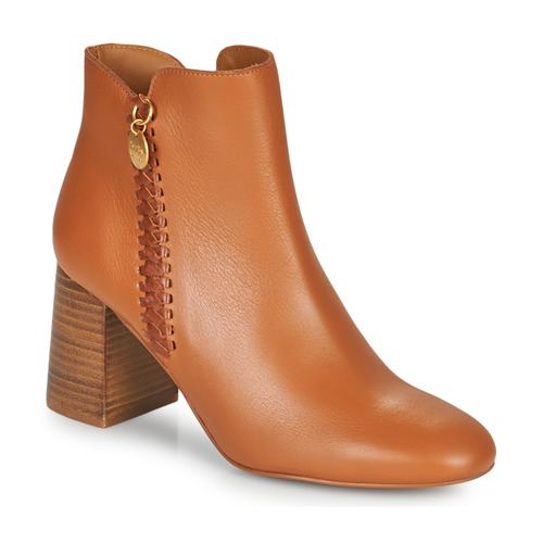 Discriminatie Oh Tegenstrijdigheid See by Chloé LOUISEE Camel - Free delivery | Spartoo NET ! - Shoes Ankle  boots Women USD/$348.00