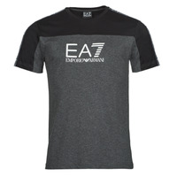 material Men short-sleeved t-shirts Emporio Armani EA7 TRAIN ATHLETIC Black