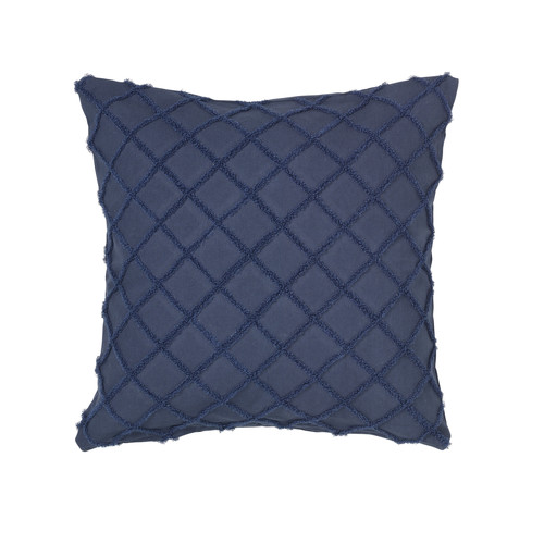 Home Cushions covers Broste Copenhagen MAGNE Blue / Night