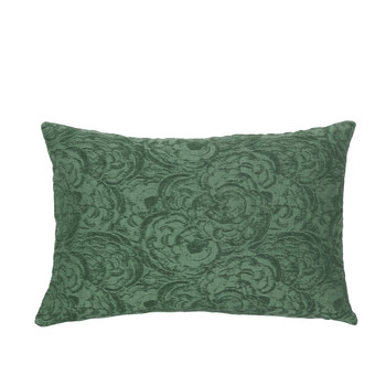 Home Cushions covers Broste Copenhagen MUSHROOM Green / Emerald