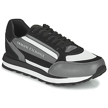 Shoes Men Low top trainers Armani Exchange SAMIRA Black / Grey / White