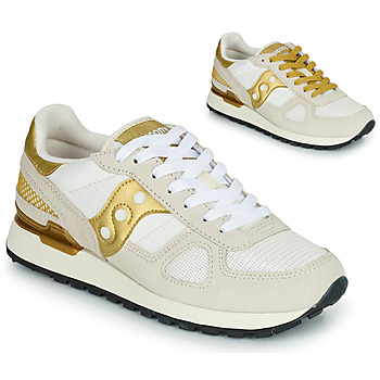 Shoes Women Low top trainers Saucony SHADOW ORIGINAL White / Gold
