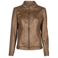 Clothing Women Leather jackets / Imitation le Desigual COMARUGA Brown
