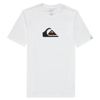 material Boy short-sleeved t-shirts Quiksilver COMP LOGO SS White