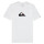 Clothing Boy short-sleeved t-shirts Quiksilver COMP LOGO SS White