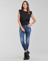 material Women Skinny jeans Replay LUZIEN Blue / Dark