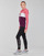 Clothing Women sweaters Fila AQILA HOODY Pink / White / Violet