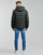 Clothing Men Duffel coats Geox SANDFORD Black / Khaki