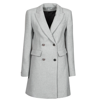 material Women coats Morgan GRIMO Grey / Clear