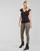 Clothing Women Tops / Sleeveless T-shirts Morgan DENO Black