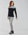 Clothing Women jumpers Morgan MICO Grey / Black