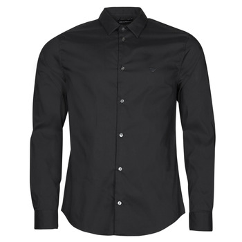 Clothing Men long-sleeved shirts Emporio Armani 8N1C09 Black